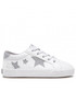 Półbuty dziecięce BIG STAR Sneakersy  - FF374034 White/Silver