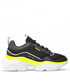Sneakersy BIG STAR Sneakersy  - JJ274A114 Black/Yellow