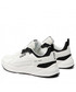 Mokasyny męskie BIG STAR Sneakersy  - JJ174398 White/Black