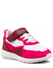 Półbuty dziecięce Sneakersy  - 260894PRK White/Pink 1022 - eobuwie.pl Kappa