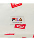 Plecak Fila Plecak  - Bacoor Multi Label Aop Badge Backpack SCool FBU0004 Sweet Corn Linear Label Aop 13023