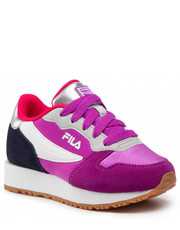 Półbuty dziecięce Sneakersy  - Retroque Jr 1011420.70K Purple Cactus Flower - eobuwie.pl Fila