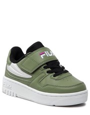 Półbuty dziecięce Sneakersy  - Fxventuno Velcro Kids FFK0012.63031 Loden Green/Black - eobuwie.pl Fila