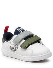 Półbuty dziecięce Sneakersy  - Wb Crosscourt 2 Nt Velcro Tdl FFK0095.13172 White/Loden Green - eobuwie.pl Fila