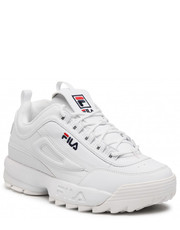 Sneakersy Sneakersy  - Disruptor Low Wmn 1010302.1FG White - eobuwie.pl Fila