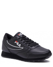 Sneakersy Sneakersy  - Orbit Low Wmn 1010308.12V Black/Black - eobuwie.pl Fila