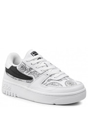 Sneakersy Sneakersy  - FXVentuno L Low Wmn 1011170.90T White/Black - eobuwie.pl Fila