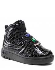 Sneakersy Sneakersy  - FxVentuno F Mid Wmn 1011348.12V Black/Black - eobuwie.pl Fila