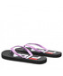 Japonki damskie Fila Japonki  - Troy Slipper FFW0005.830554 Black/Purple Rose