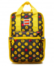 Plecak Plecak  - Tribini Fun Backpack Small 20127-1934 ® Heads And Cups Aop/Yellow - eobuwie.pl Lego