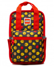 Plecak Plecak  - Tribini Fun Backpack Small 20127-1932 ® Heads And Cups Aop/Red - eobuwie.pl Lego