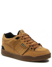 Sneakersy męskie Sneakersy  - Fusion GBFUS Golden Brown 17174 - eobuwie.pl Globe