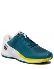 Buty sportowe Buty  - Rush Pro Ace Clay WRS329530 Blue Coral/White/Sulfr Spg - eobuwie.pl Wilson