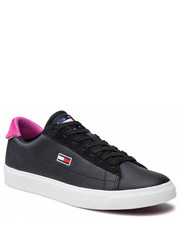 Sneakersy Sneakersy  - Leather Low Cut Vulc EN0EN01502 Black BDS - eobuwie.pl Tommy Jeans