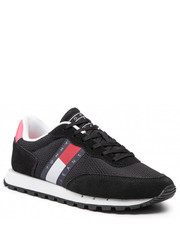 Sneakersy Sneakersy  - Retro Runner EN0EN01730 Black BDS - eobuwie.pl Tommy Jeans