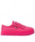 Trampki damskie Tommy Jeans Tenisówki  - Mono Color Flatform EN0EN01823 Pink Alert THW