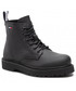 Trapery męskie Tommy Jeans Trapery  - Short Lace Up Leather Boot EM0EM01040 Black BDS