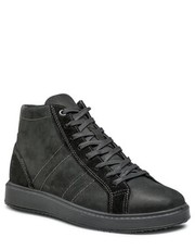 Mokasyny męskie Sneakersy  - 2528601 Black/Grey 2420/018 - eobuwie.pl Imac