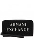 Portfel Armani Exchange Duży Portfel Damski  - 948451 CC708 00020 Black