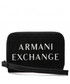 Portfel Armani Exchange Mały Portfel Damski  - 948510 CC708 00020 Black