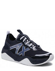 Sneakersy Sneakersy  - XDX076 XV407 K707 Blue/Op.White - eobuwie.pl Armani Exchange
