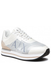 Sneakersy Sneakersy  - XDX085 XV421 K525 Op.White/Grey - eobuwie.pl Armani Exchange