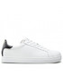 Mokasyny męskie Armani Exchange Sneakersy  - XUX001 XV596 K488 Op.White/Black