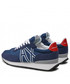 Mokasyny męskie Armani Exchange Sneakersy  - XUX129 XV549 K645  Blue