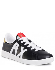 Mokasyny męskie Sneakersy  - XUX016 XCC71 00002 Black Germany - eobuwie.pl Armani Exchange