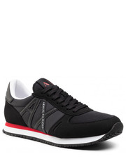 Mokasyny męskie Sneakersy  - XUX017 XCC68 00002 Full Black - eobuwie.pl Armani Exchange