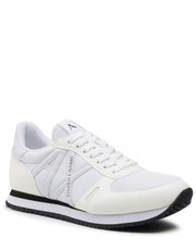 Mokasyny męskie Sneakersy  - XUX017 XCC68 00152 Full Opt. White - eobuwie.pl Armani Exchange
