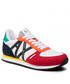 Mokasyny męskie Armani Exchange Sneakersy  - XUX017 XCC68 K670 Multicolor