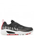 Mokasyny męskie Armani Exchange Sneakersy  - XUX120 XV531 K001 Black