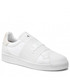 Mokasyny męskie Armani Exchange Sneakersy  - XUX097 XV517 00152 Opt White