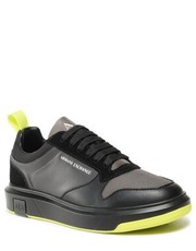 Mokasyny męskie Sneakersy  - XUX122 XV533 K672 Black/Medium Grey - eobuwie.pl Armani Exchange