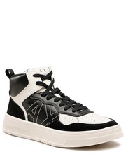 Mokasyny męskie Sneakersy  - XUZ040 XV601 K001 Black/Black - eobuwie.pl Armani Exchange