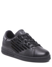 Półbuty dziecięce Sneakersy EA7 Emporio Armani - XSX101 XOT46 A083 Triple Black - eobuwie.pl Ea7 Emporio Armani
