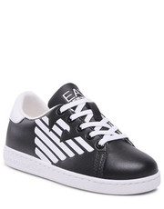 Półbuty dziecięce Sneakersy EA7 Emporio Armani - XSX101 XOT46 A120 Black/White - eobuwie.pl Ea7 Emporio Armani