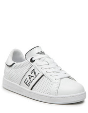 Półbuty dziecięce Sneakersy EA7 Emporio Armani - XSX109 XOT62 D611 White/Black - eobuwie.pl Ea7 Emporio Armani