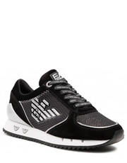 Sneakersy Sneakersy  - X7X005 XK210 N629 Black/Silver - eobuwie.pl Ea7 Emporio Armani