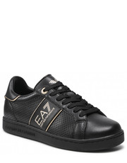 Sneakersy Sneakersy EA7 Emporio Armani - X8X102 XK258 M701 Triple Black/Gold - eobuwie.pl Ea7 Emporio Armani