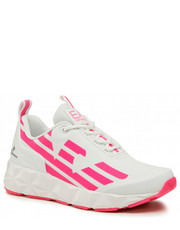 Sneakersy Sneakersy  - X8X033 XCC52 M499 White/Pink Fluo - eobuwie.pl Ea7 Emporio Armani