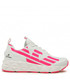 Sneakersy Ea7 Emporio Armani Sneakersy  - X8X033 XCC52 M499 White/Pink Fluo