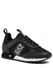 Mokasyny męskie Sneakersy EA7 Emporio Armani - X8X027 XK050 A120 Black/White - eobuwie.pl Ea7 Emporio Armani