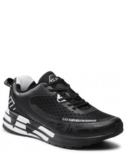 Mokasyny męskie Sneakersy EA7 Emporio Armani - X8X093 XK238 A120 Black/White - eobuwie.pl Ea7 Emporio Armani