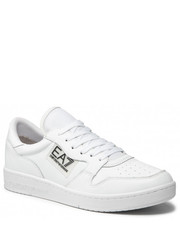 Mokasyny męskie Sneakersy  - X8X086 XK221 Q233 Full White - eobuwie.pl Ea7 Emporio Armani