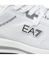 Mokasyny męskie Ea7 Emporio Armani Sneakersy  - X8X089 XK234 Q292 White/High Rise