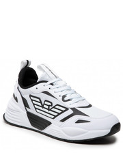 Mokasyny męskie Sneakersy EA7 Emporio Armani - X8X070 XK165 Q491 Off White/Black - eobuwie.pl Ea7 Emporio Armani