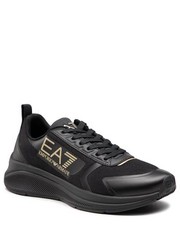 Mokasyny męskie Sneakersy EA7 Emporio Armani - X8X125 XK303 M701 Triple Black/Gold - eobuwie.pl Ea7 Emporio Armani