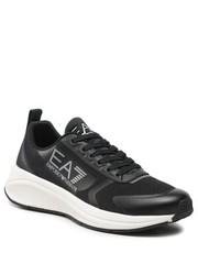 Mokasyny męskie Sneakersy EA7 Emporio Armani - X8X125 XK303 N763 Black/Silver - eobuwie.pl Ea7 Emporio Armani